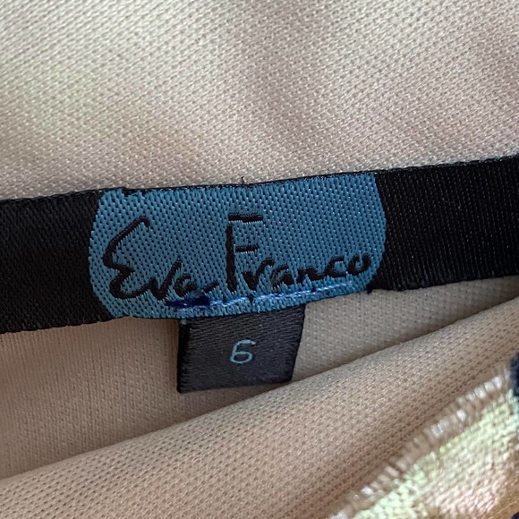 NWT Eva Franco Animal Print Velour Jovy Pants in Mod Birch Tan Black Size 6 - Picture 8 of 8